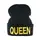 Шапка Queen черная+желтые буквы 4554 розмір 50-55
