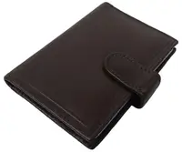 Шкіряний картхолдер, чохол для платіжних карток із захистом RFID Dugros коричневий