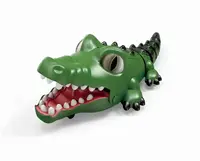 Крокодил на радиоуправлении Crocodile Y2 вращается открывает пасть аккумулятор 3.7 V пульт 2.4 GHz. Green (188025)