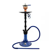 Димний кальян на 1 персону AMY Deluxe 069.01 "Alu Lima" - Black/Blue (PSMBK-BU)