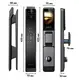 Электронный дверной замок NaviCat H007 с поддержкой приложения TUYA камерой и Face ID Black