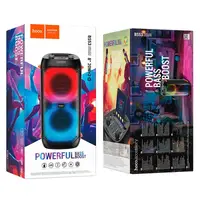 Акустика-караоке HOCO Manhattan wireless dual mic outdoor BT speaker BS53 |BT5.1, 2Mic, 4H|