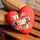 Подушка сердце XXL Live laugh love 57x57 см (6PS_15L037)