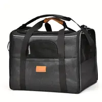 Сумка переноска для котів та собак 45х31х34 CosmoPet CP-50 Black