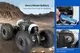 Трюковая машинка на радиоуправлении Twist Desert 4WD с полным приводом, внедорожный джип-перевёртыш для детей и взрослых,
