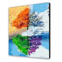 Картина по номерам Времена Года, 40 х 50 см, краски, кисти. Multicolor (11011-ACNF)