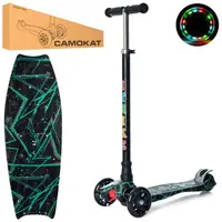 Самокат I-Trike Maxi JR3-055-3-WP1 78-87 см бирюзовый