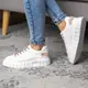 Кроссовки женские Fashion Tsunami 3128 41 размер 26 см Белый