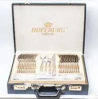 Столовий набір 72 предмета фраже Hoffburg HB 7757 G