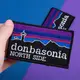 Набор шевронов DONBASONIA NORTH SIDE 2 шт, 5х8 см, вышитые патчи на липучке