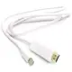 Кабель PowerPlant mini DisplayPort (M) – HDMI (M), 1 м