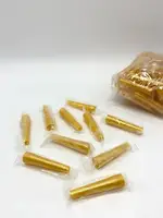 Одноразовые мундштуки XXL - Золотистые (100 штук в упаковке)