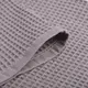 Полотенце салфетка вафельное хлопок 40х60 см серый