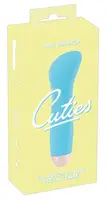 Синий мини вибромассажер Cuties Mini Vibrator с 7 различными вибрационными режимами