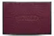 Коврик придверный Dariana MX D-5218 80х120 см бордовый