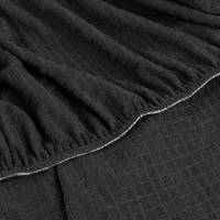 Чохол на стілець універсальний Love You Corn Fleece 83184 чорний
