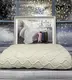 Bej вязаный акриловый плед. Zeyd Home Турция.