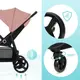 Прогулочная коляска Kinderkraft Grande Plus Pink (KSGRAN00PNK0000)