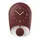 Часы настенные с маятником Guzzini Home 168604171 22х8х33 см бордовые