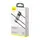 Кабель BASEUS Combo USB to Lightning/2USB Special Data Cable for Backseat |1.5m, 3A|