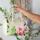Сумка бочонок Barrel Flowers bouquet 28x18x17 см (SB_21M014_SBR)