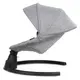 Шезлонг-качели 2в1 Kidwell LUXI Dark Melange/Black