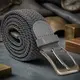 Текстильный мужской ремень классика Vintage 20522 Серый