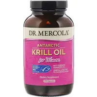 Жирные кислоты Dr. Mercola Antarctic Krill Oil for Women, 270 капсул