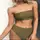 Купальник женский раздельный 5033-khaki-S хаки