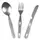 Набір столових приборів Bo-Camp Case 3 Pieces 1 Person Silver 6102100