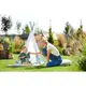 Развивающий коврик-палатка детский Вигвам 3в1 KiderKraft Little Gardener / Коврики для детей