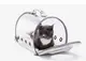 Сумка - переноска для кошек и собак грызунов 42х25х28 CosmoPet CP-26 Silver (L)