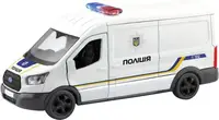 Машинка инертная Techno Drive Ford Transit Van Полиция 250343U