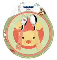 Дитячий набір посуду Tramontina Baby Friends 23797/907 3 предмети