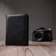 Мужское кожаное портмоне для карт купюр и монет ST Leather 22733 Черное
