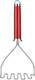 Картофелемялка KitchenAid Classic KHH008OHOBEG 25.5 см черная