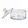 Конфетница с крышкой Ø 10 см стеклянная HP-YH-24