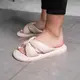 Шлепанцы женские Fashion Milo 3660 41 размер 26 см Бежевый