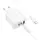 Адаптер сетевой HOCO Type-C to Type-C cable Pure power three-port C126A |1USB/2Type-C, 40W/3A, PD/QC|