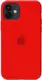 Чехол-накладка TOTO Silicone Full Protection Case Apple iPhone 12 Mini Red
