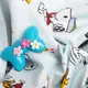 Ткань бязь ранфорс для постельного белья, хлопок, 130 гр/м2, 240 см 25011682/1 Snoopy голубой