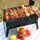 Мангал складной 36х28х20см BBQ для барбекю.