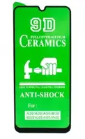 Защитная пленка Ceramics 9D Full Glue для Samsung A30/A50/M30, Black