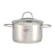 Кастрюля с крышкой Gipfel Signo GP-1361 18 см 2.7 л серебристая