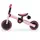 Трехколесный велосипед беговел 3в1 KiderKraft 4TRIKE Candy Pink