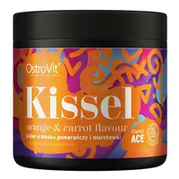 Заменитель питания OstroVit Kissel, 200 грамм Морковь-апельсин