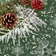 Скатерть Новогодняя 170х260 см с водоотталкивающей пропиткой хвоя зеленая
