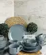 Сервиз столовый Ardesto Bagheria Grey AR0022GREY 22 предмета серый