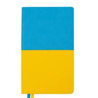 Деловой блокнот Leo Planner Tiffany 252408 352 листа желто-синий