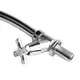 Смеситель QN 1/2" монокран на гайке (КРАТНО 2шт) AQUATICA QN-1G158C (9786600)